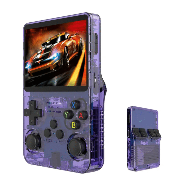 R36S Nešiojama Retro Konsolė 64/128GB 10 000 Žaidimų - Image 3