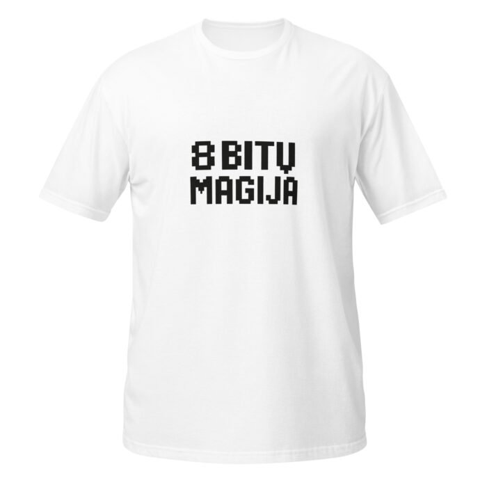 8 Bit Magija Marškinėliai Retro Žaidimų Fanams