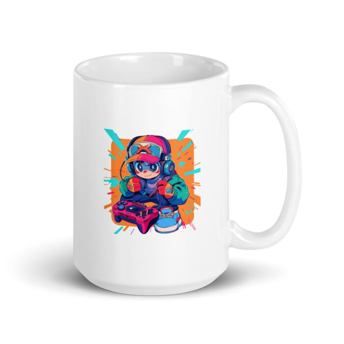 Puodelis Chibi Gameris Žaidimų Fanams - Image 5
