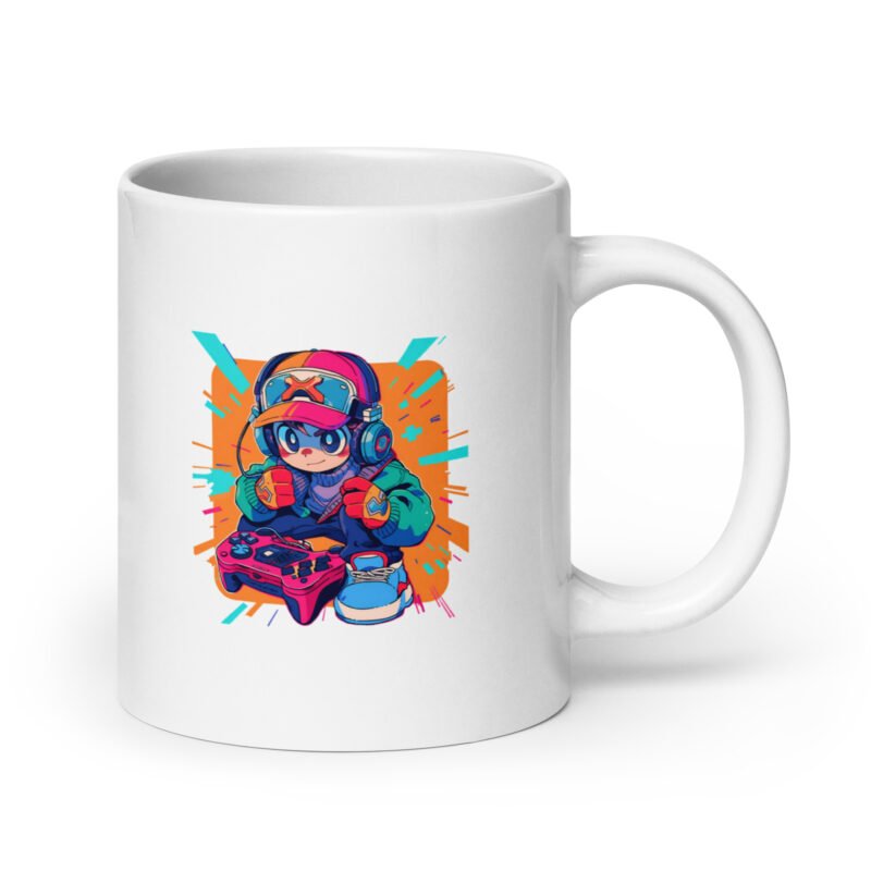 Puodelis Chibi Gameris Žaidimų Fanams